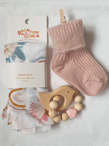 Newborn Essentials Gift Box - Floral