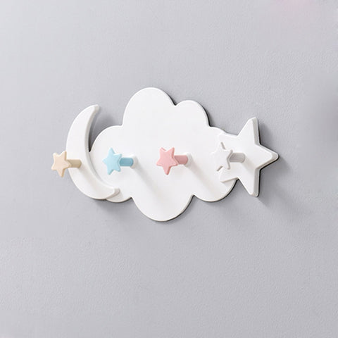Star and Moon Wall Hooks